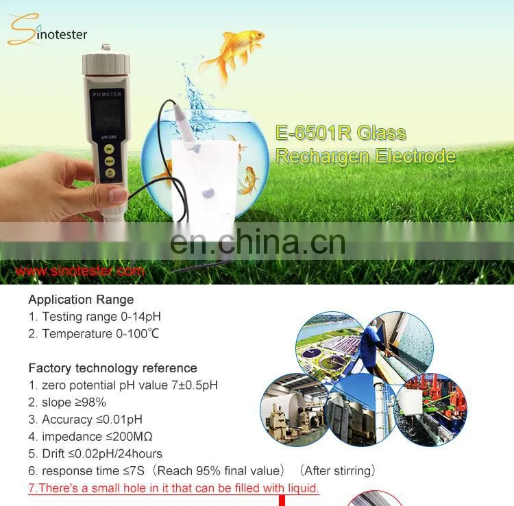 Portable Digital Electronic Handy Pen Ph Meter