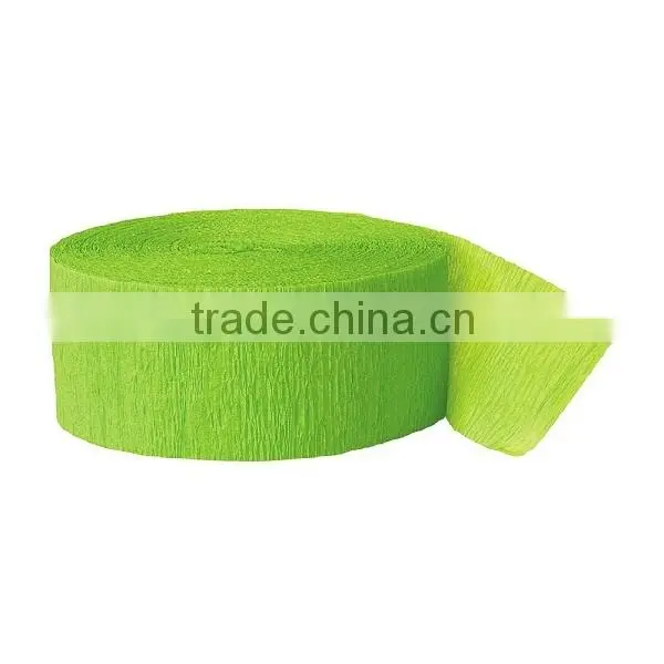 Peach Crepe Paper Streamer Party Decoration SD001