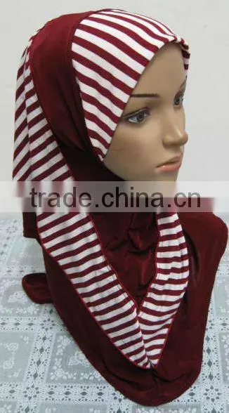 A568 hot 2015 new design islamic hejab LONG muslim one piece hijab
