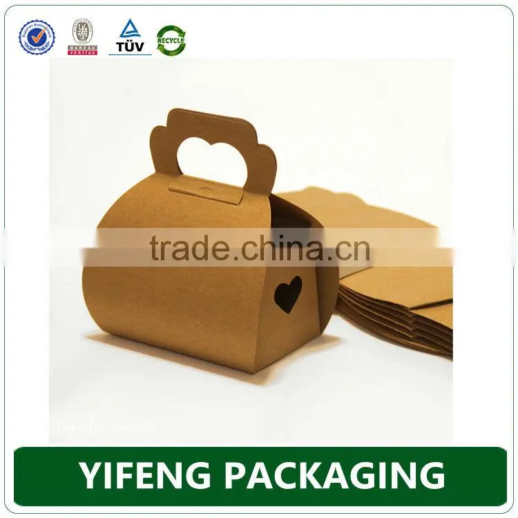New Fancy Custom food grade decorative paper cake box design with OEM logo