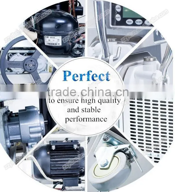 CE Hot Sale 3 Flavors Soft Serve Ice Cream Machine ,Commercial Ice Cream Making Machine For Sale