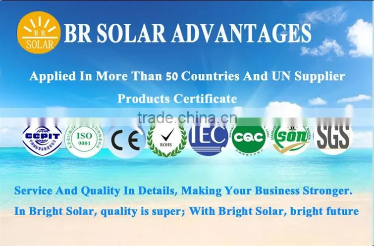 10W factory price high efficient USB Function solar panel mounting system