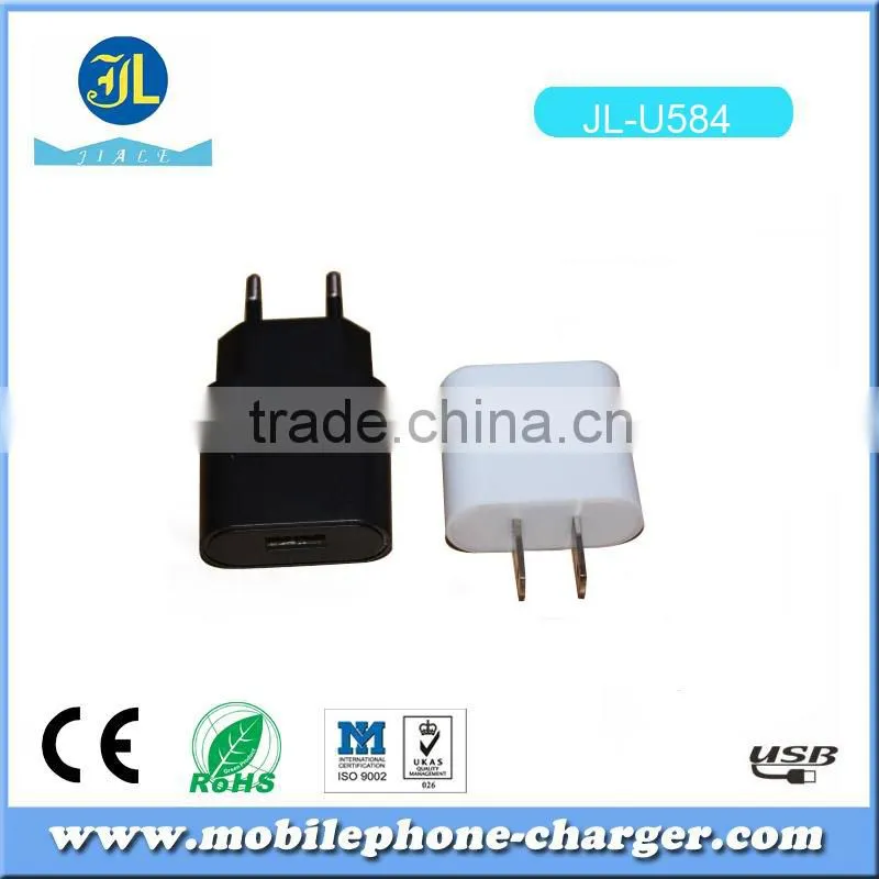 China supplier consumer electronics EU US plug usb home charger used mobile phone
