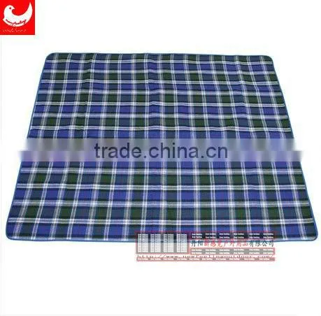 Cheap Outdoor Waterproof 100% Polyester Printed Picnic Blanket