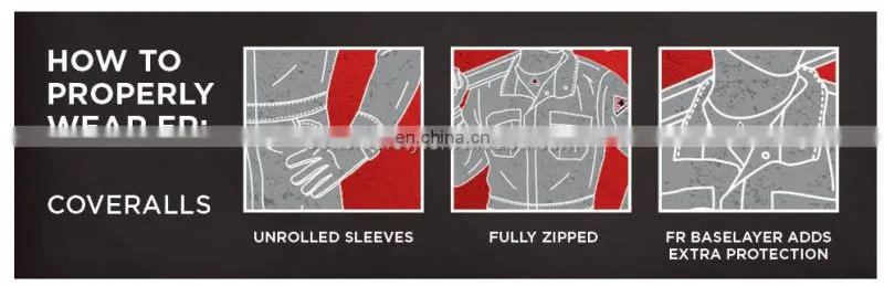 EN11612 D3 E3 Reusable Reflective Thermal Wool FR Protective Fire Retardant Clothing for Men Safety in Winter Working