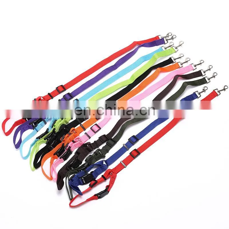 Pet Dog Cat Car Seat Belt Dog Accessories Adjustable Harness Lead Leash Small Medium Travel Clip Puppy Collar Leash