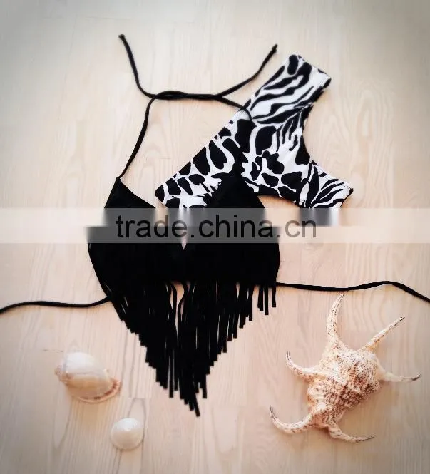 Latest Design Women Sexy Tassel Bikini