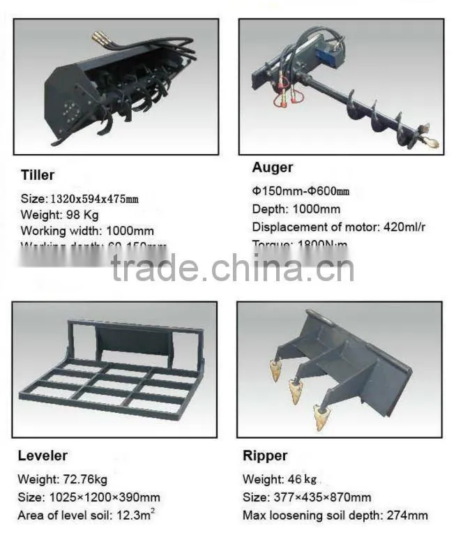 MINI wheel loader mini loader multifunctional small loader for sale