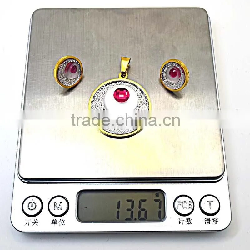 Jewelry Set In Latest Design Pendant Necklace Fashion Heavy Jewelry Set