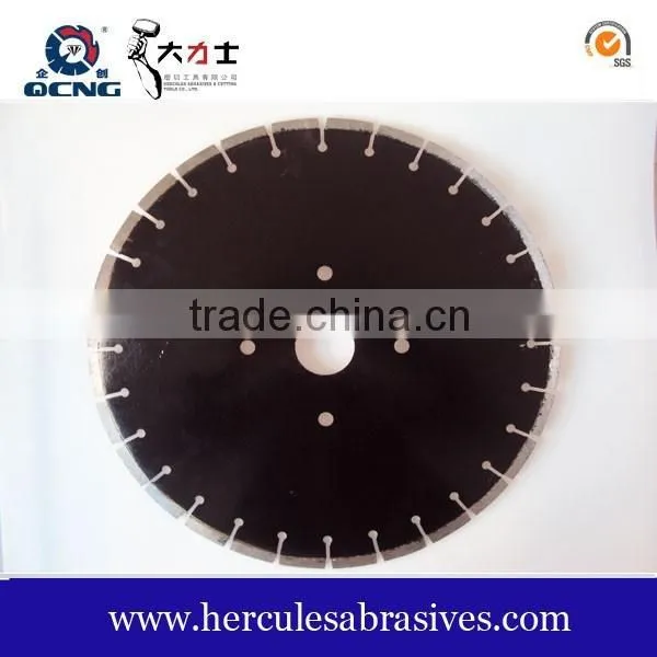 Laser deep segments laser welded diamond saw blade