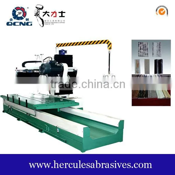 cheap CNC stone wire cutting machine for column arc shaping