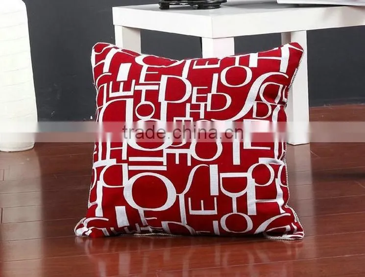 High quality beautiful fashion custom made car pillow customize logo pillow