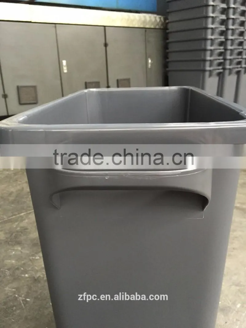 65 litre square swing bin trash container garbage bin waste can