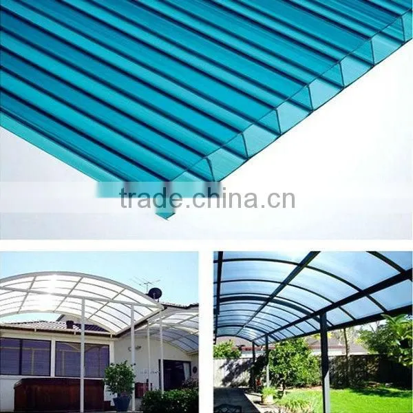 2 layers Green house using Sun sheet ,PC hollow sheet