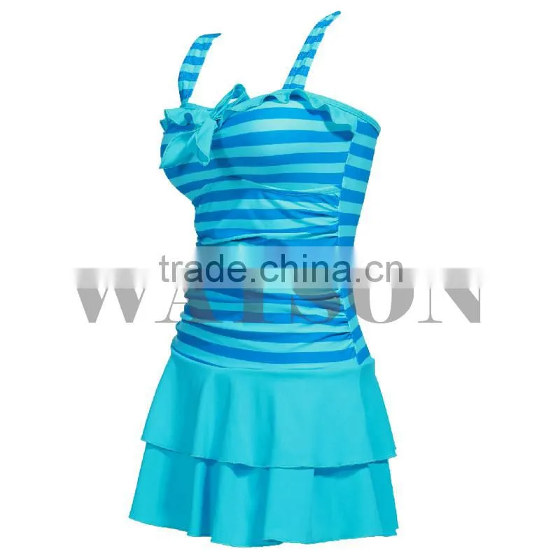 ladies swimming dress printing 7353