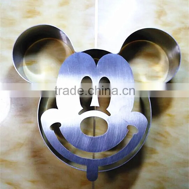 YangJiang factory different cute shape stainless steel cookie mould