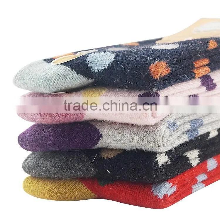 New 5 Pairs Soft & Comfortable Women Wool Rabbit Socks