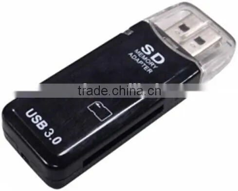 USB 3.0 SDXC Micro SDXC Super Speed Card Reader Black Color