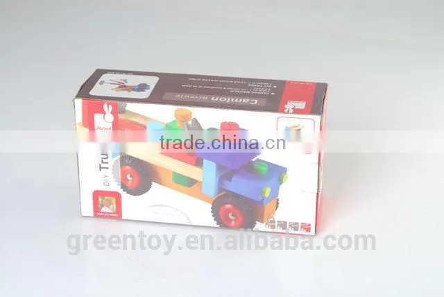 Compages toys, wooden car, wooden toy for kids