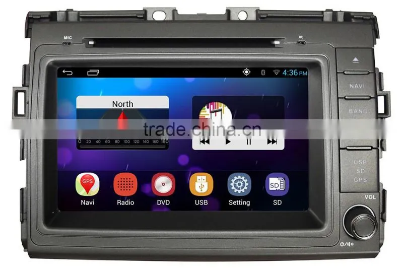 high quality 2 din car dvd car audio for Toyota Estima