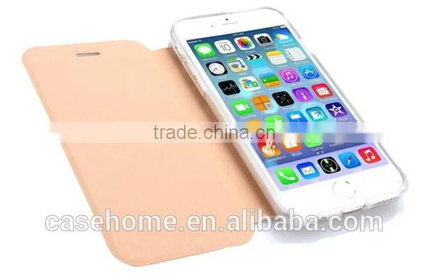 for iphone5s Fashion little flower pattern leather flip case cover