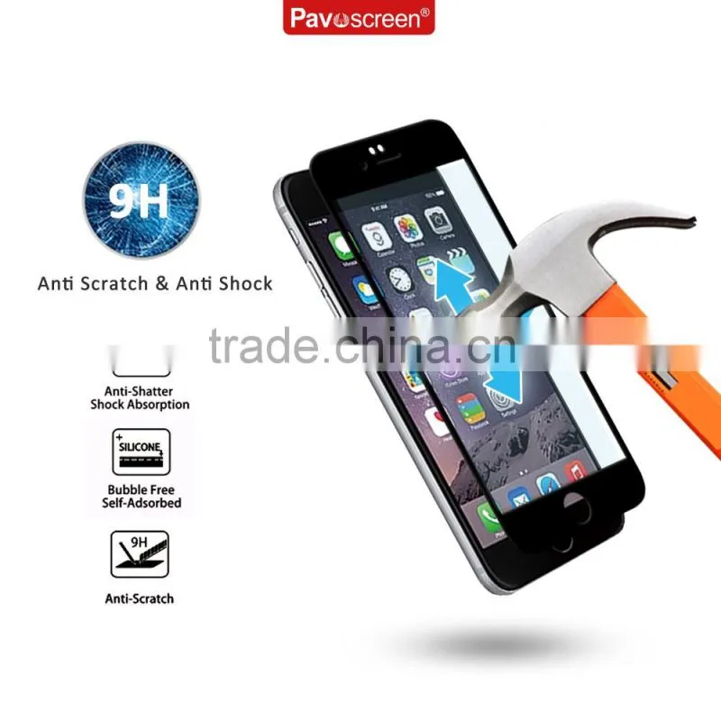 118 degree water Contact Angle for screen protector glass made in China for iphone 6/6s