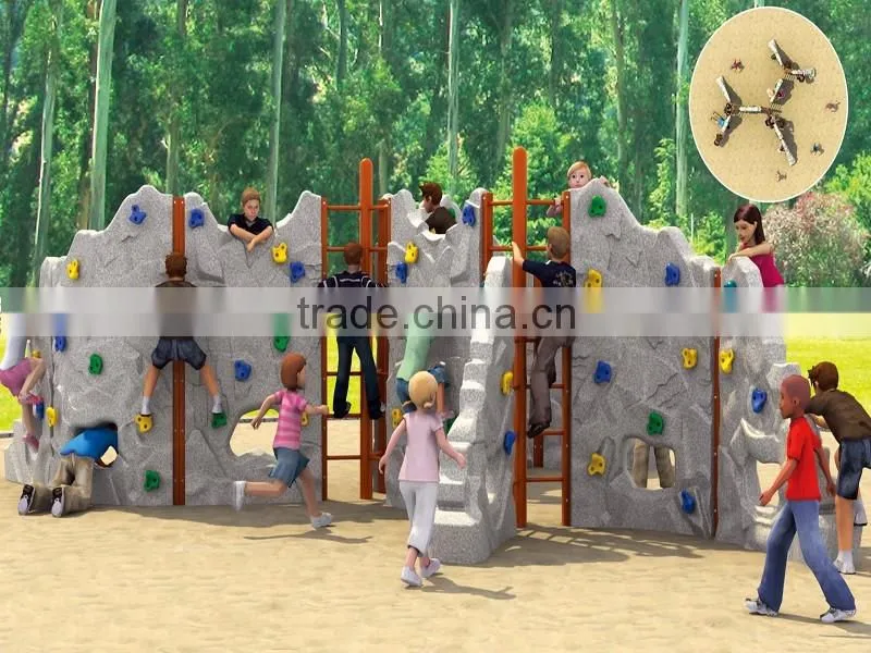 Hot sale MBL09-B320 plastic kids rock climbing wall climbing wall