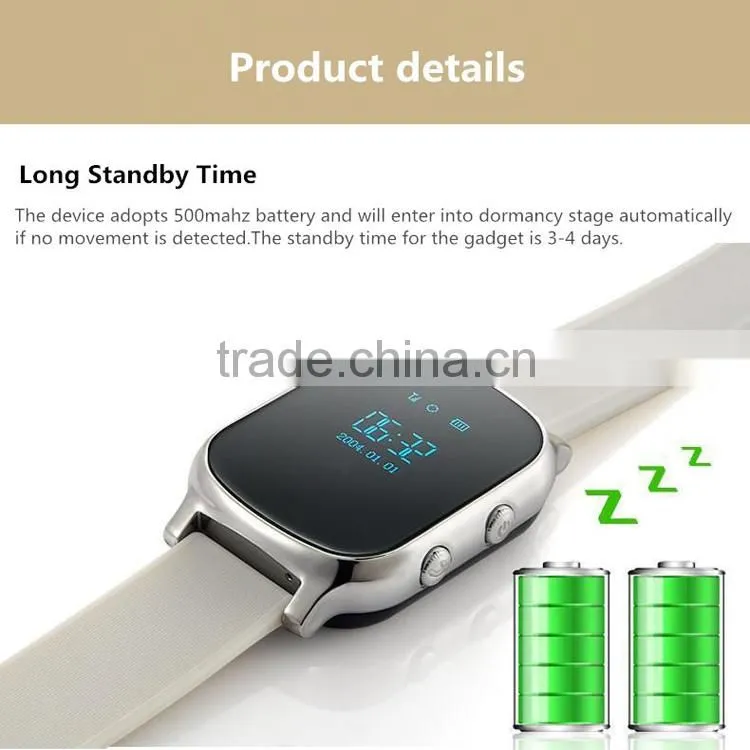GPS WIFI LSB multimode positioning OLED screen Bluetooth 3.0 positioning watch