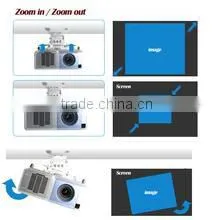 Projector bracket electric projector ceiling mounts