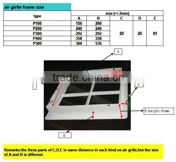 hvac diffuser,4 way ceiling diffuser