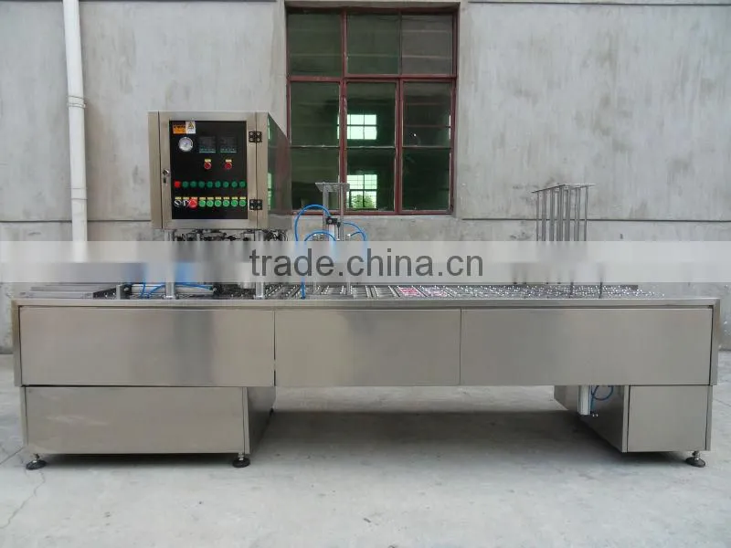 whey protein cups filling and sealing machine