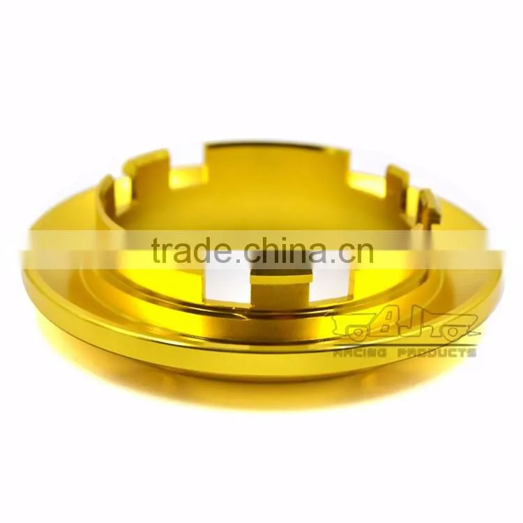 BJ-ISC-TMAX fashionable popular golden CNC Switch Cover Aluminum Motorcycle Ignition for Yamaha