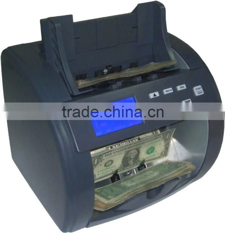 banknote counter for SAR&EUR&USD/ money counting machine for multi-currency and mixed-value
