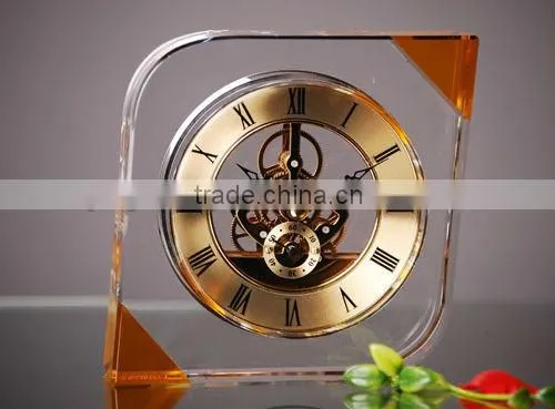 Fashion decoration crystal clock