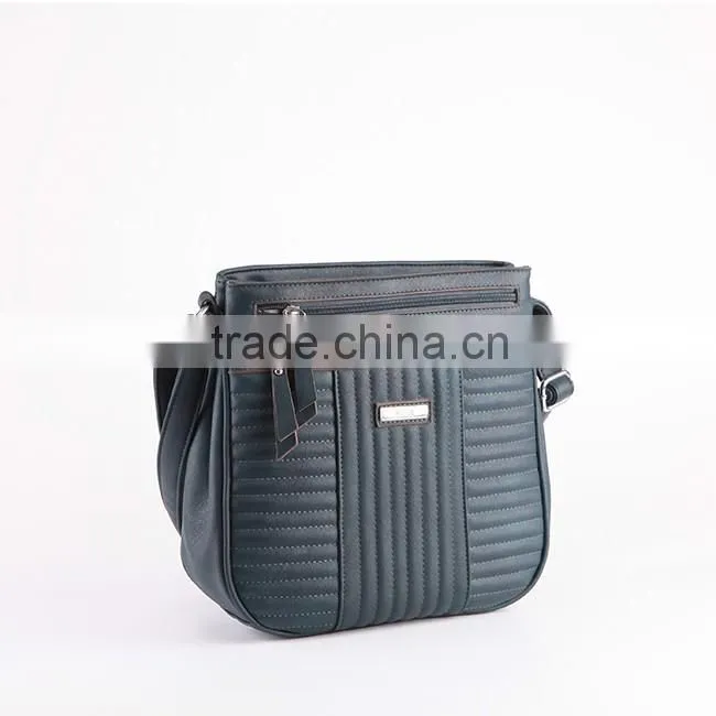 5381OEM certificated ladies handbag factory in Guangzhou sling woman fashionable bag.