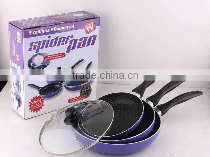 non stick aluminum spider pan