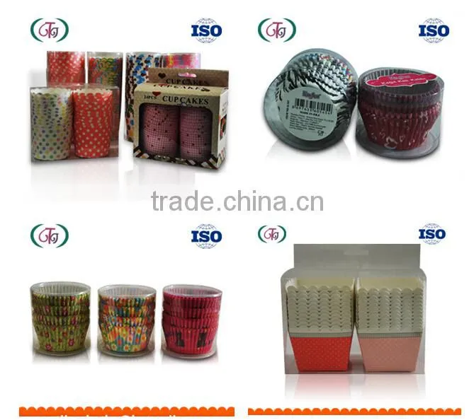 boat shape paper baking cake container / cake box / cake case
