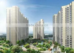 Panel curtain wall (aluminium and glass)
