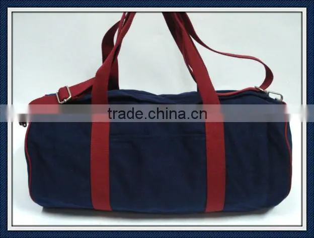 Canvas gym duffel bags With cotton wedding
