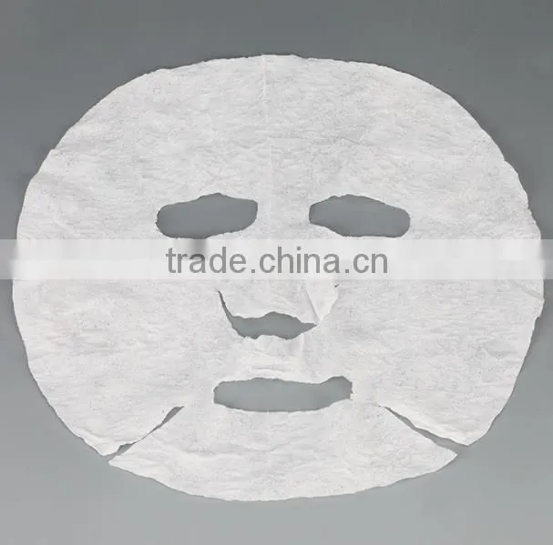 Non-woven tablet compressed facial mask