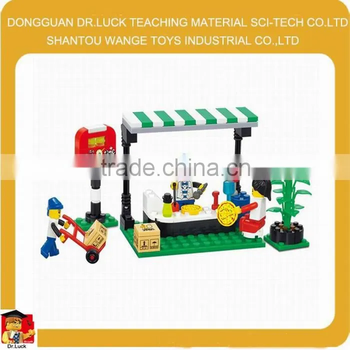 Block Set Kids Toys shop Building Brick assembly set