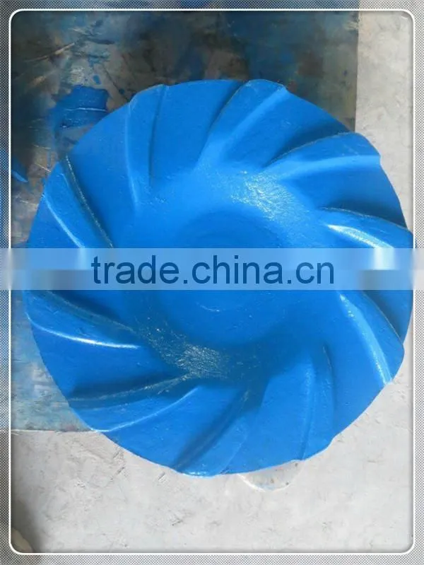 open flexible centrifugal cast iron slurry pump impeller/blower impeller