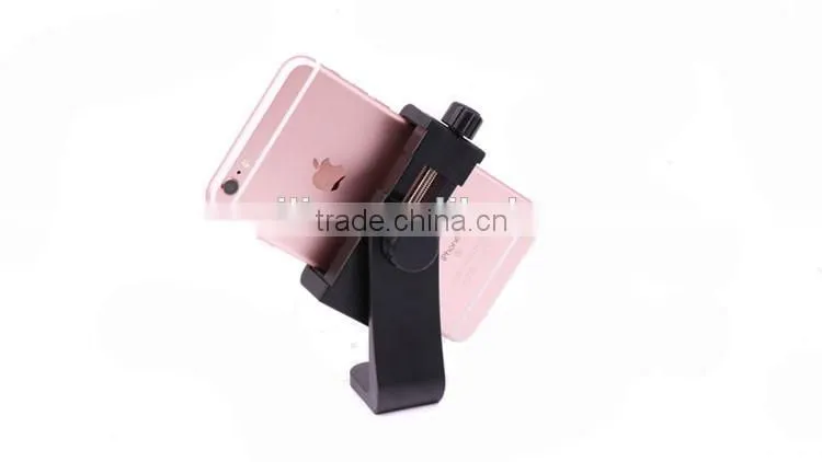Strong 360 rotable camera Tripod Holder with rotation Phone Clip Mount for iPhone7/7plus/6/6s/6plus/5,SamsungS6 S9/Note 2 3 4 5