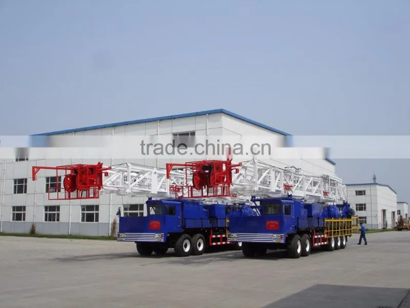 XJ650 oil well workover rigs for oilfield