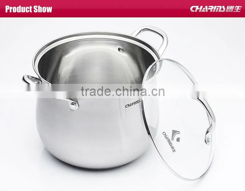 8Qt High Quality Stainless Steel Cookware/Steamer Pot