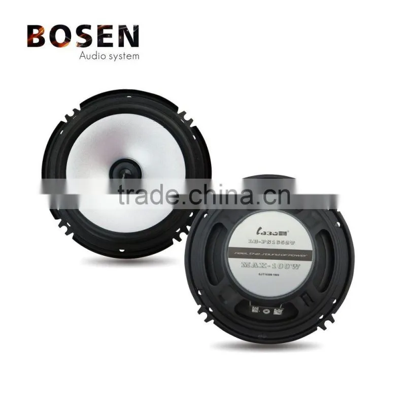 Small order area 6.5 inch full frequency 12V audio car speaker with Sponge Diaphragm