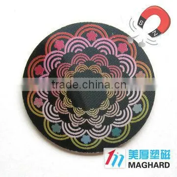 2016 New products custom 3D lenticular coaster magnetic fridge magnet for promotional gift