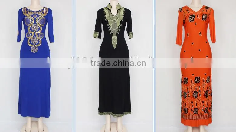2016 wholesale fashion latest new style african bazin clothes