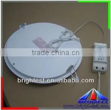 beautiful white and blue 200mm10w round led panel light