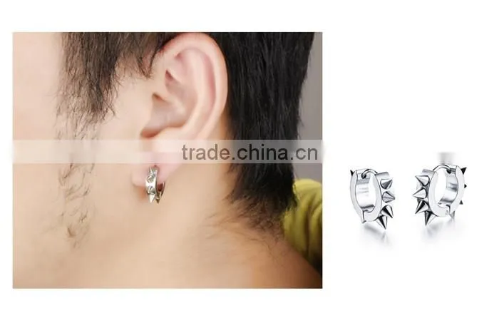 2016 fashion 316 L latest gold earing design